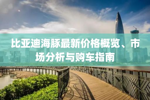 比亚迪海豚最新价格概览、市场分析与购车指南