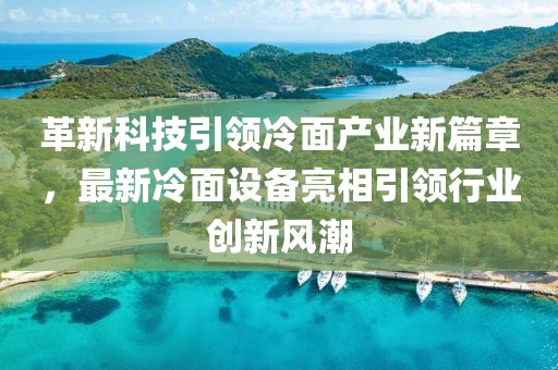 革新科技引领冷面产业新篇章，最新冷面设备亮相引领行业创新风潮