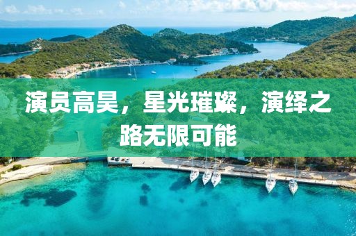 演员高昊，星光璀璨，演绎之路无限可能
