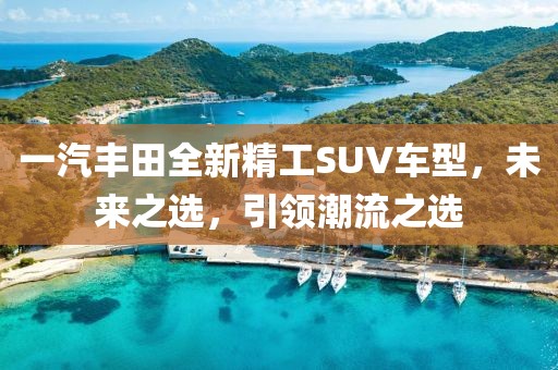 一汽丰田全新精工SUV车型，未来之选，引领潮流之选