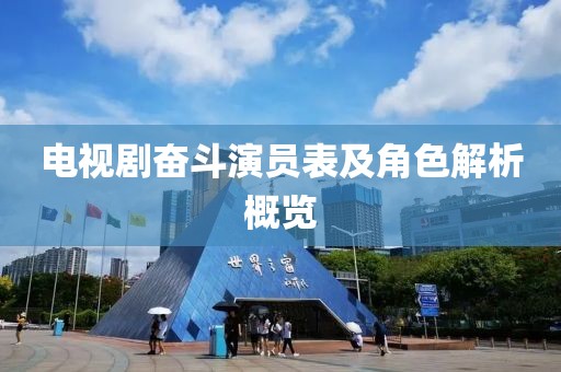 电视剧奋斗演员表及角色解析概览