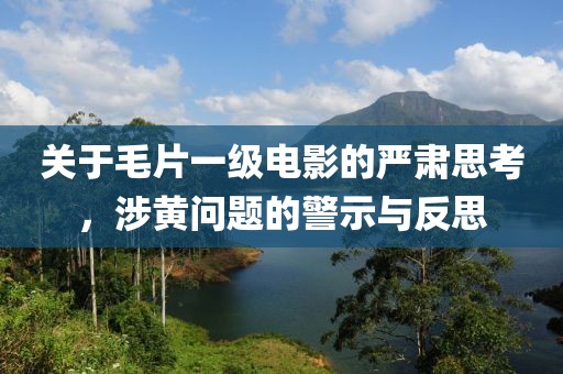 关于毛片一级电影的严肃思考，涉黄问题的警示与反思