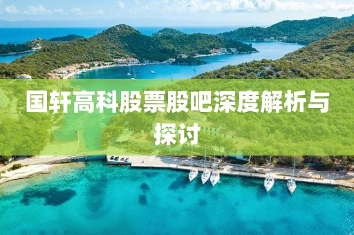 国轩高科股票股吧深度解析与探讨