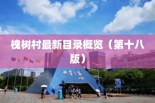 槐树村最新目录概览（第十八版）