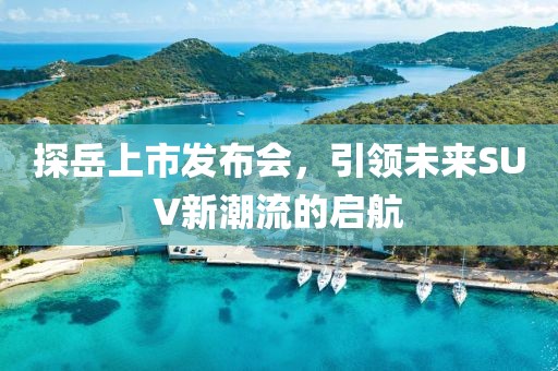 探岳上市发布会，引领未来SUV新潮流的启航