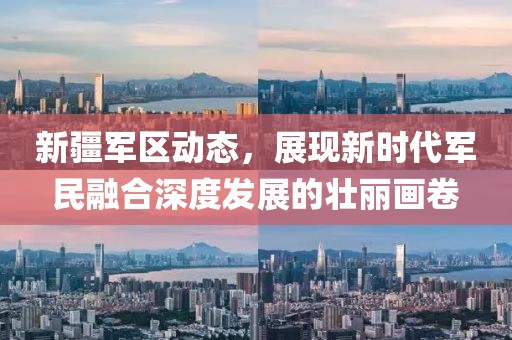 新疆军区动态，展现新时代军民融合深度发展的壮丽画卷