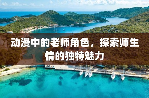 动漫中的老师角色，探索师生情的独特魅力