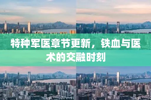 特种军医章节更新，铁血与医术的交融时刻