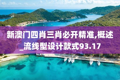 新澳门四肖三肖必开精准,概述_流线型设计款式93.17