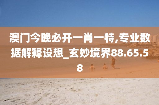 澳门今晚必开一肖一特,专业数据解释设想_玄妙境界88.65.58