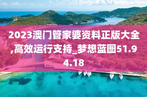 2023澳门管家婆资料正版大全,高效运行支持_梦想蓝图51.94.18