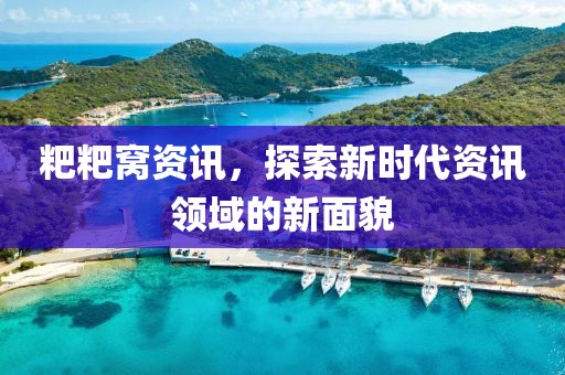 粑粑窝资讯，探索新时代资讯领域的新面貌