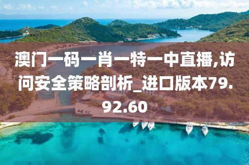 澳门一码一肖一特一中直播,访问安全策略剖析_进口版本79.92.60