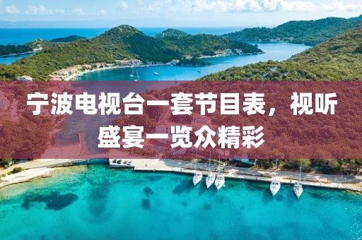 宁波电视台一套节目表，视听盛宴一览众精彩