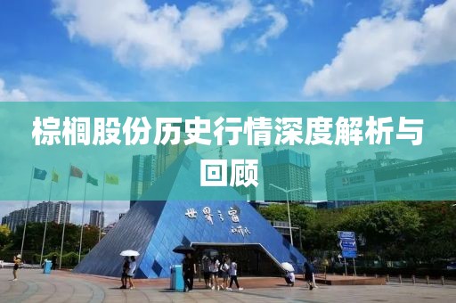 棕榈股份历史行情深度解析与回顾