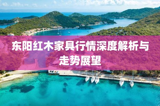 东阳红木家具行情深度解析与走势展望