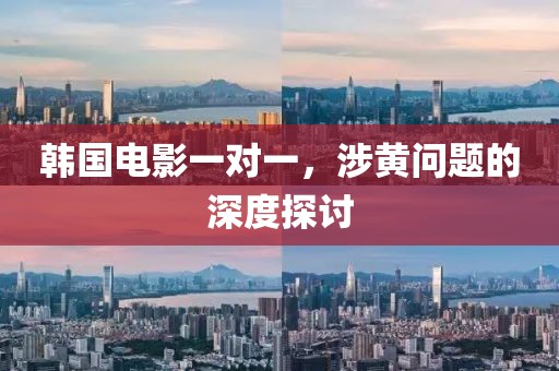 韩国电影一对一，涉黄问题的深度探讨