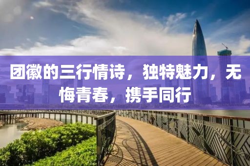 团徽的三行情诗，独特魅力，无悔青春，携手同行