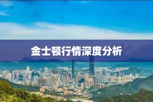 金士顿行情深度分析