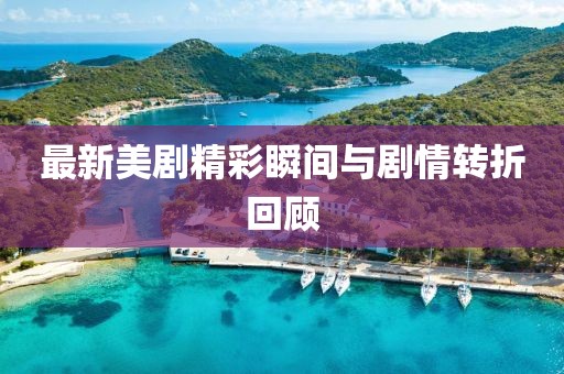 最新美剧精彩瞬间与剧情转折回顾