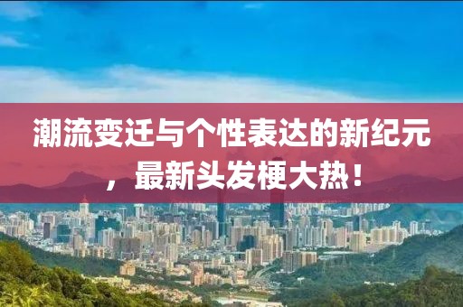 潮流变迁与个性表达的新纪元，最新头发梗大热！