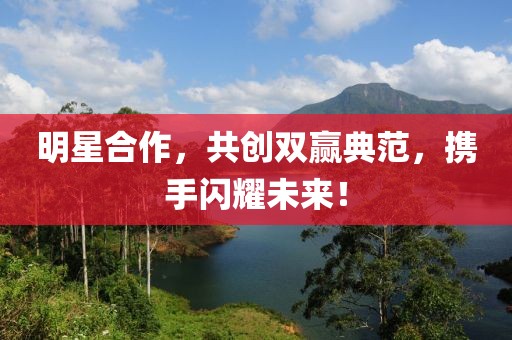 明星合作，共创双赢典范，携手闪耀未来！