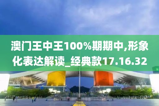澳门王中王100%期期中,形象化表达解读_经典款17.16.32