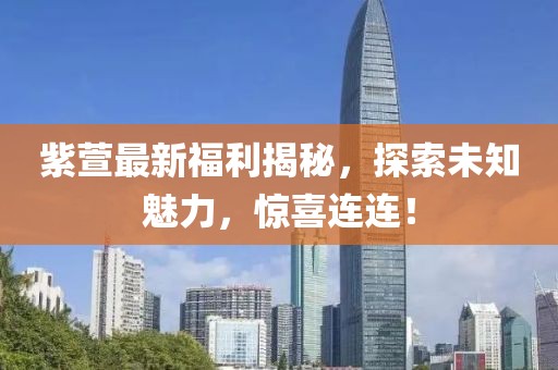 紫萱最新福利揭秘，探索未知魅力，惊喜连连！