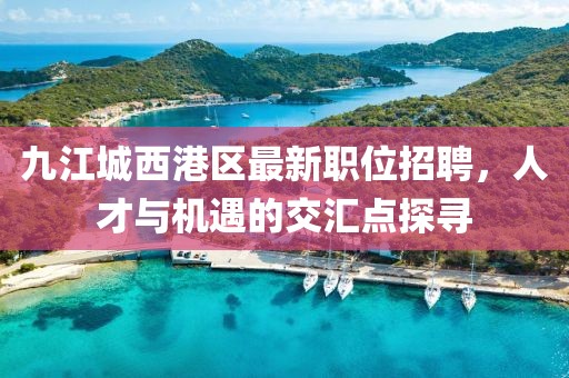 九江城西港区最新职位招聘，人才与机遇的交汇点探寻