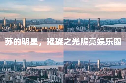 苏的明星，璀璨之光照亮娱乐圈
