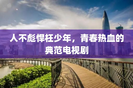 人不彪悍枉少年，青春热血的典范电视剧