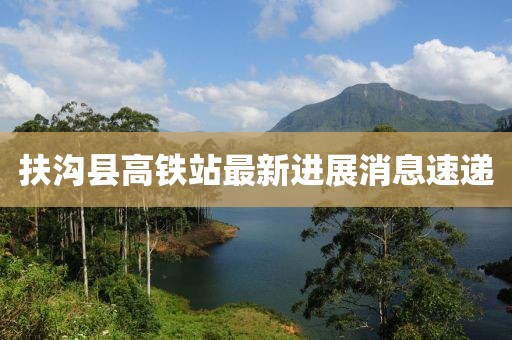 扶沟县高铁站最新进展消息速递