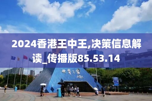 2024香港王中王,决策信息解读_传播版85.53.14
