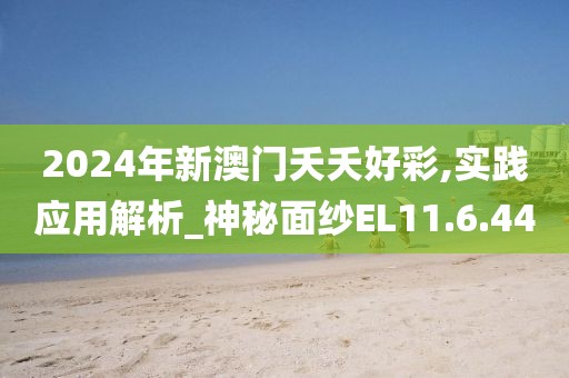 2024年新澳门夭夭好彩,实践应用解析_神秘面纱EL11.6.44