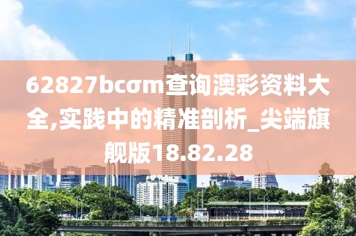 62827bcσm查询澳彩资料大全,实践中的精准剖析_尖端旗舰版18.82.28