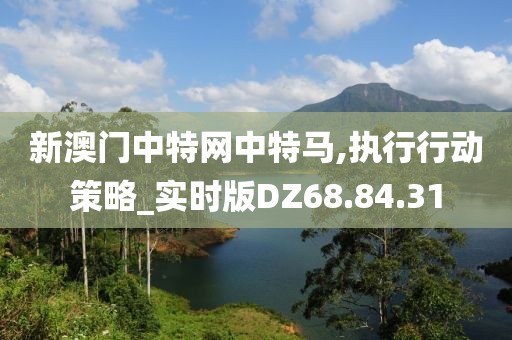 新澳门中特网中特马,执行行动策略_实时版DZ68.84.31