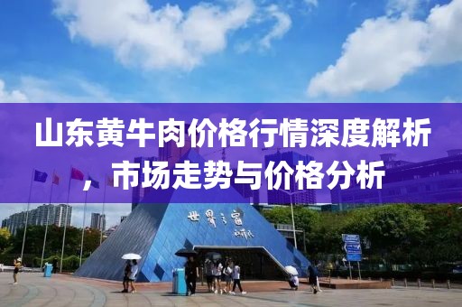 山东黄牛肉价格行情深度解析，市场走势与价格分析