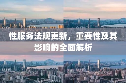 性服务法规更新，重要性及其影响的全面解析