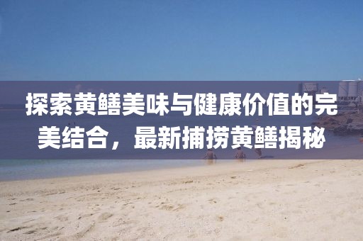 探索黄鳝美味与健康价值的完美结合，最新捕捞黄鳝揭秘