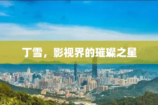 丁雪，影视界的璀璨之星