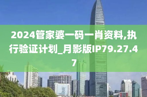 2024管家婆一码一肖资料,执行验证计划_月影版IP79.27.47