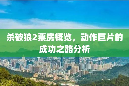 杀破狼2票房概览，动作巨片的成功之路分析