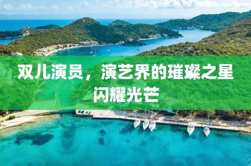 双儿演员，演艺界的璀璨之星闪耀光芒