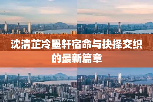沈清芷冷墨轩宿命与抉择交织的最新篇章