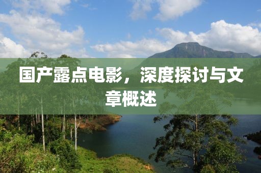 国产露点电影，深度探讨与文章概述