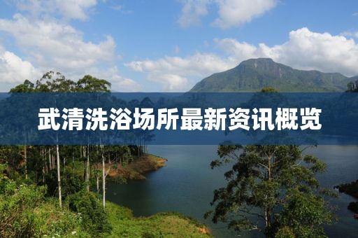 武清洗浴场所最新资讯概览