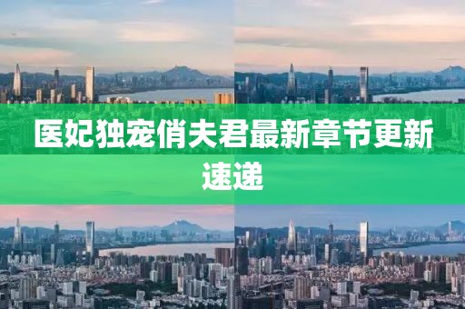 医妃独宠俏夫君最新章节更新速递