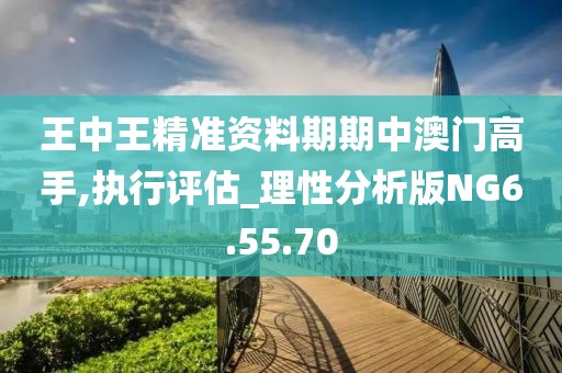 王中王精准资料期期中澳门高手,执行评估_理性分析版NG6.55.70
