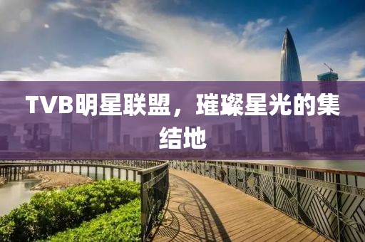 TVB明星联盟，璀璨星光的集结地