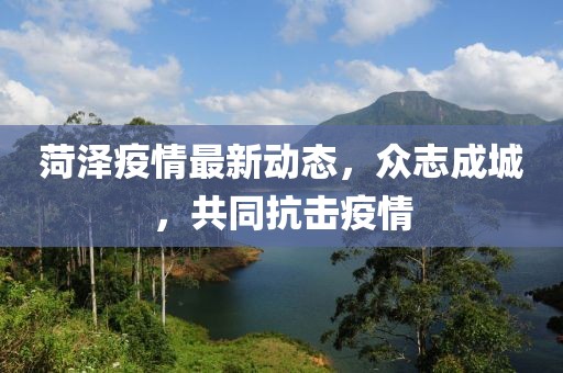 菏泽疫情最新动态，众志成城，共同抗击疫情